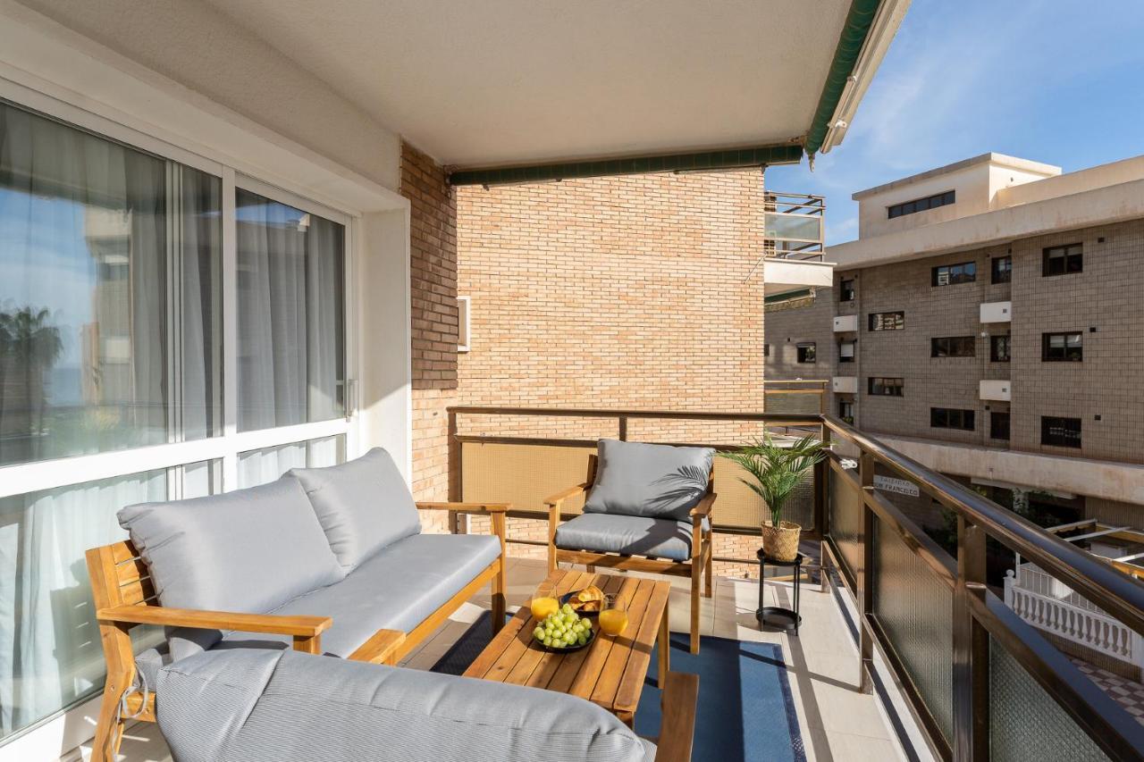 Sea View 2 Bedroom Apartment 2 Min Away From The Beach Torremolinos Exteriér fotografie